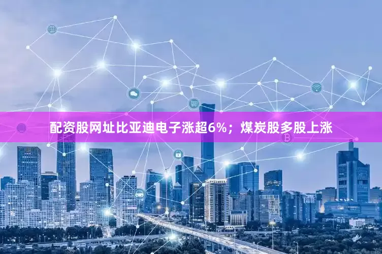 配资股网址比亚迪电子涨超6%；煤炭股多股上涨